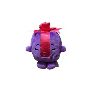 Shopkins Plush Toy Wishes Small Purple Pink Gift Box Present Moose Kawaii